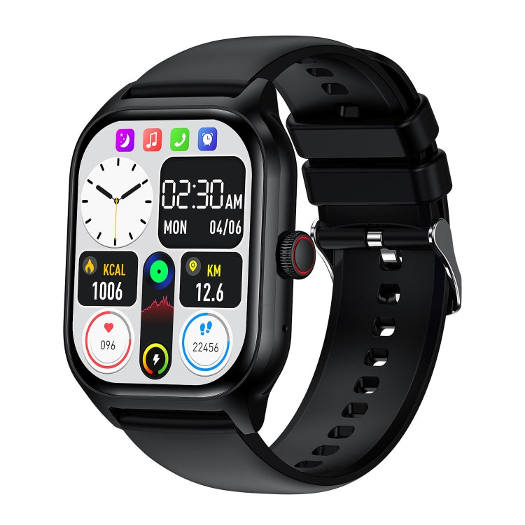 LEMFO LT10 2.01 inch TFT Screen Smart Watch Supports Bluetooth Call / Health Monitoring, Silicone Strap
