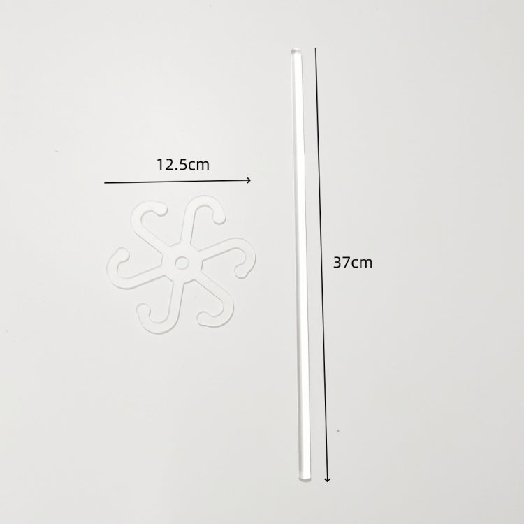 YX106 Acrylic Plant Growth Support Bracket