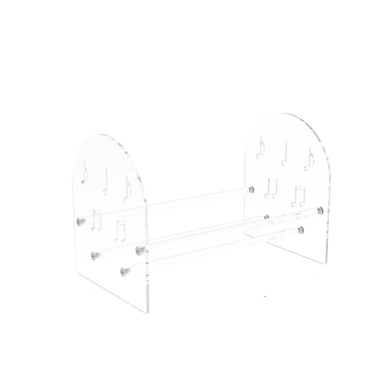 YX107 Acrylic Vinyl Record Display Stand - Transparent