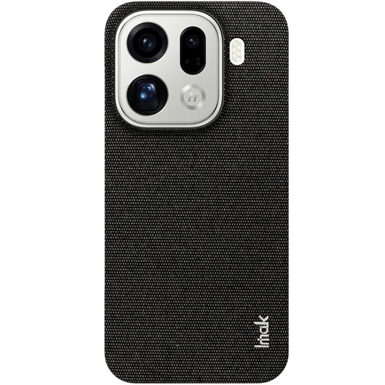 For OPPO Find X9 Pro imak Ruiyi Series Cloth Texture PU + PC Phone Case