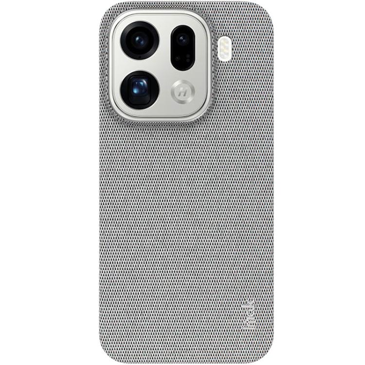 For OPPO Find X9 Pro imak Ruiyi Series Cloth Texture PU + PC Phone Case