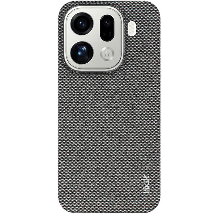 For OPPO Find X9 Pro imak Ruiyi Series Cloth Texture PU + PC Phone Case