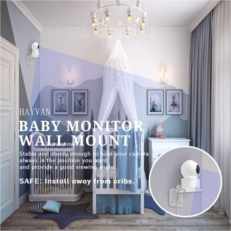 YX112 3pcs Acrylic Small Wall Mount