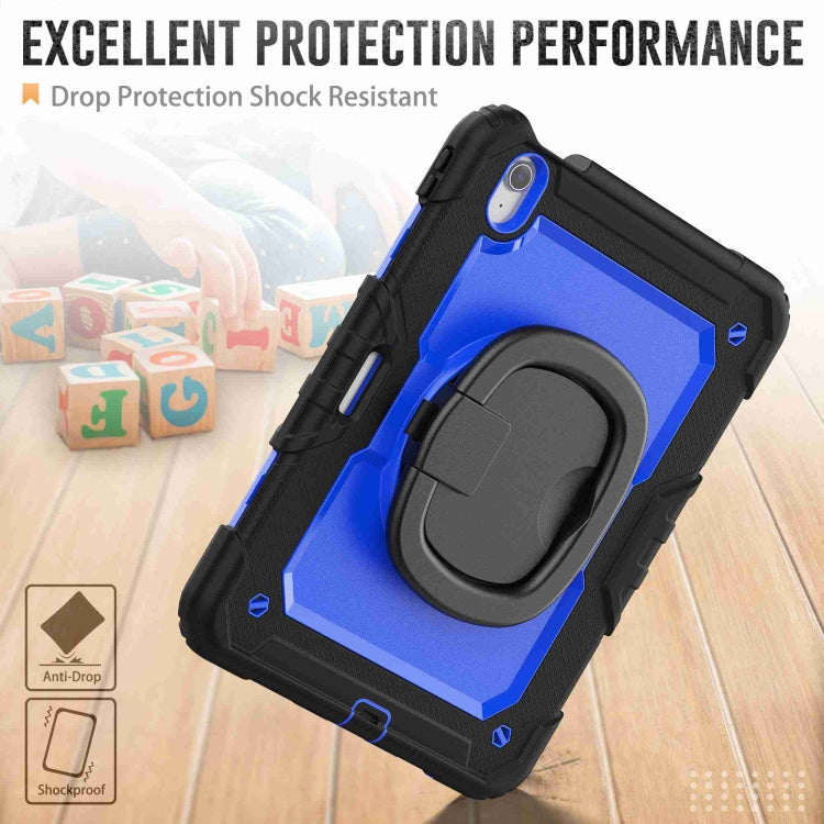 For iPad Air 11 2026 / 2025 / 2024 Handle Silicone Hydric PC Tablet Case with Shoulder Strap