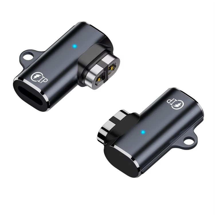 For Shokz Bone Conduction Bluetooth Earphone Charging Conversion Adapter, Interface:8 Pin Side Bend