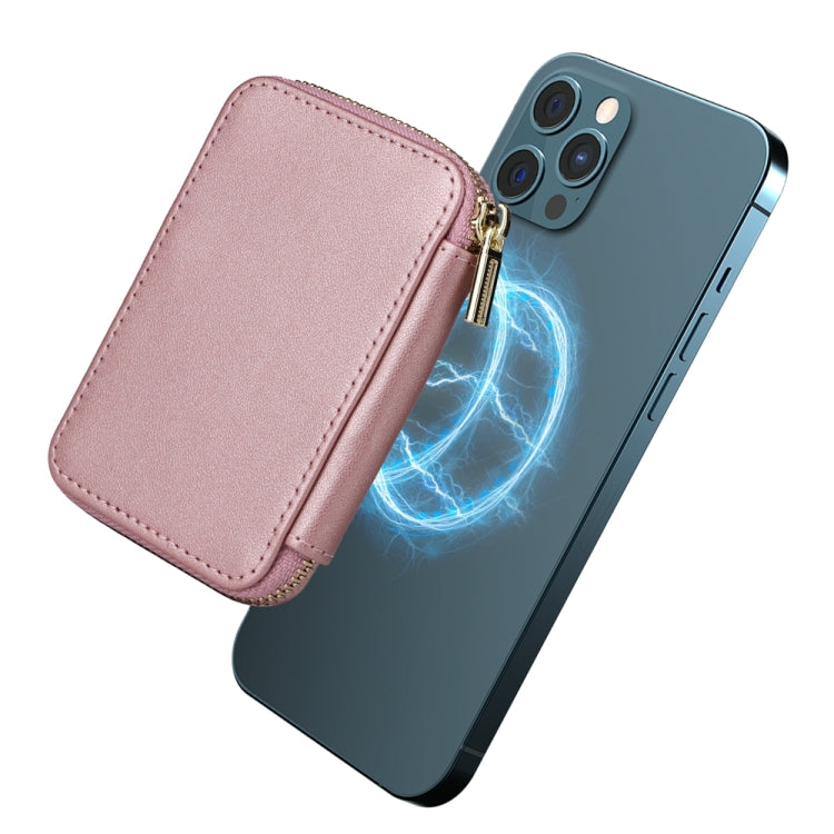 HS-005 MagSafe Magnetic Zipper Card Bag Mobile Phone Back Sticker
