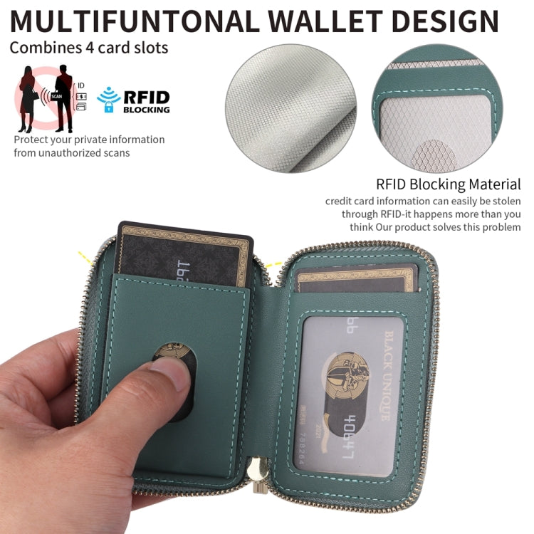 HS-005 MagSafe Magnetic Zipper Card Bag Mobile Phone Back Sticker