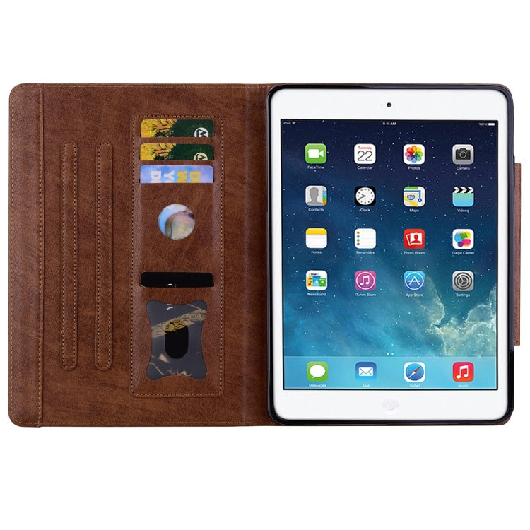 For iPad 10.5 2019 / 2017 / Air 3 Cat Buckle Leather Smart Tablet Case