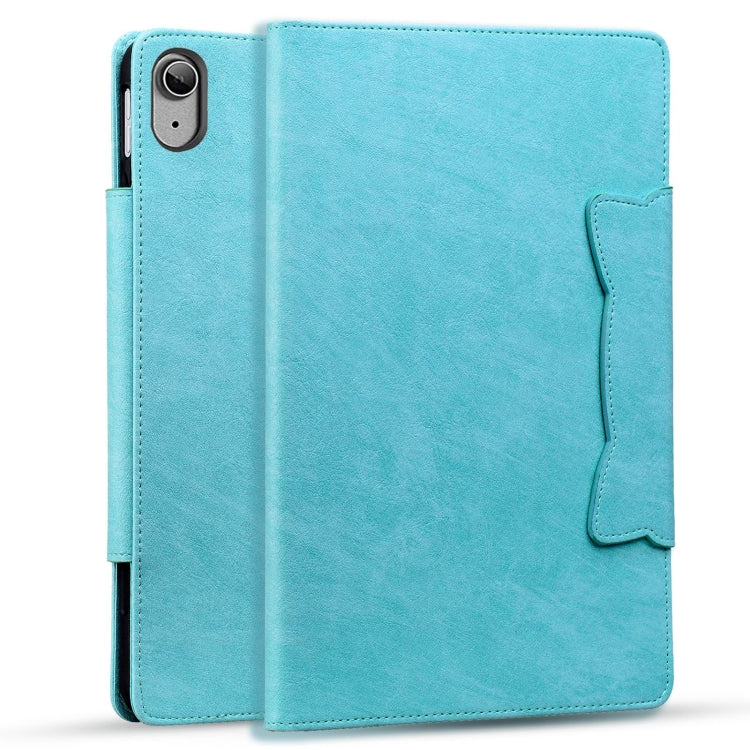 For iPad 2025 / 2022 Cat Buckle Leather Smart Tablet Case