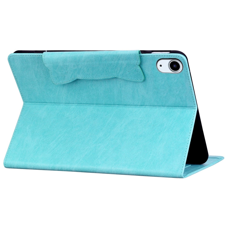 For iPad 2025 / 2022 Cat Buckle Leather Smart Tablet Case
