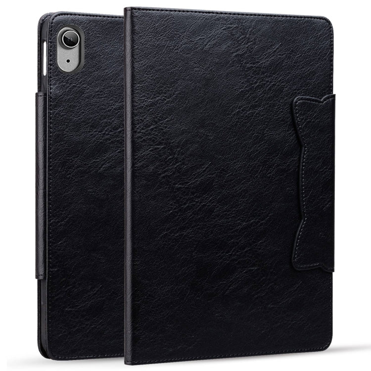 For iPad 2025 / 2022 Cat Buckle Leather Smart Tablet Case
