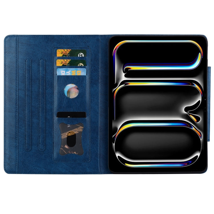 For iPad Pro 11 2022 / 2021 / 2020 / 2018 Cat Buckle Leather Smart Tablet Case