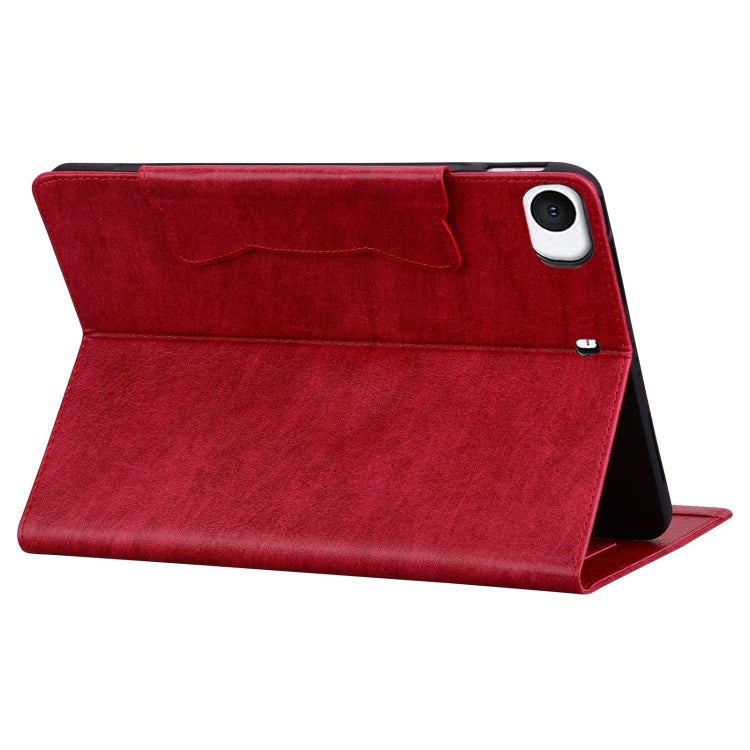 For iPad mini 5 / 4 / 3 / 2 / 1 Cat Buckle Leather Smart Tablet Case