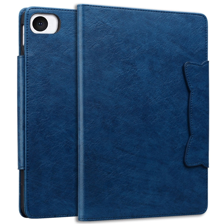 For iPad mini 5 / 4 / 3 / 2 / 1 Cat Buckle Leather Smart Tablet Case