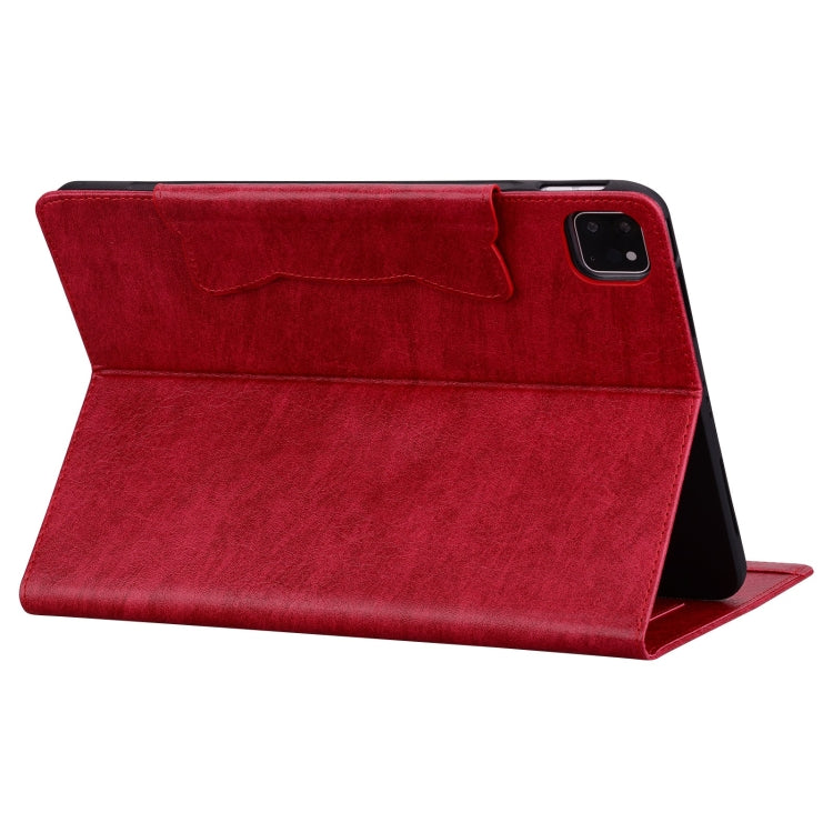 For iPad Pro 13 2025 / 2024 Cat Buckle Leather Smart Tablet Case