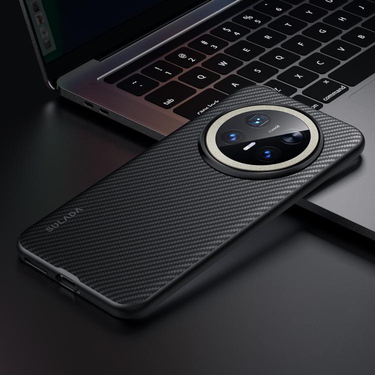 For Huawei Mate 70 Pro / Mate 70 Pro+ SULADA 600D Kevlar Texture PC Shockproof Phone Case