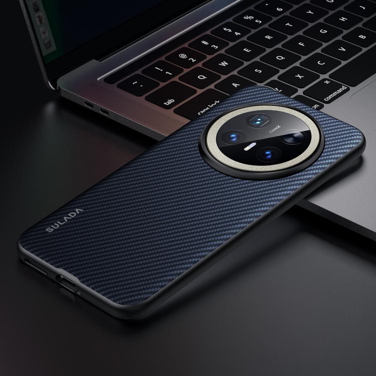 For Huawei Mate 70 Pro / Mate 70 Pro+ SULADA 600D Kevlar Texture PC Shockproof Phone Case