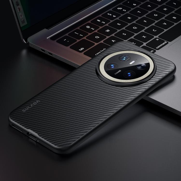 For Huawei Mate 70 SULADA 600D Kevlar Texture PC Shockproof Phone Case