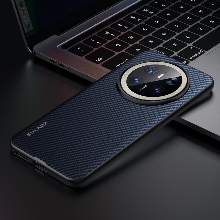 For Huawei Mate 70 SULADA 600D Kevlar Texture PC Shockproof Phone Case