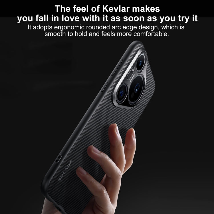 For Huawei Mate 70 SULADA 600D Kevlar Texture PC Shockproof Phone Case