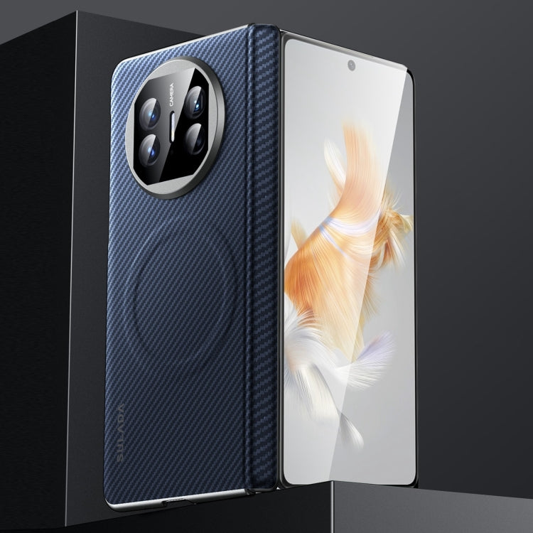 For Huawei Mate X3 SULADA 600D Kevlar Texture PC Shockproof Phone Case