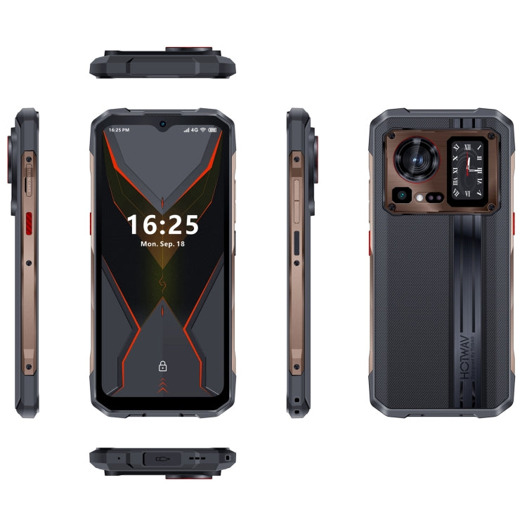 [HK Warehouse] HOTWAV Cyber 15, 12GB+256GB, IP68/IP69K Rugged Phone, 6280mAh, 6.6 inch Android 13 MediaTek MT6789 Helio G99 Octa Core, Network: 4G, NFC, OTG
