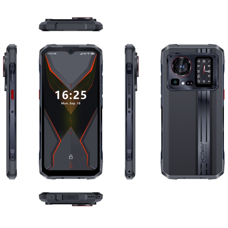 [HK Warehouse] HOTWAV Cyber 15, 12GB+256GB, IP68/IP69K Rugged Phone, 6280mAh, 6.6 inch Android 13 MediaTek MT6789 Helio G99 Octa Core, Network: 4G, NFC, OTG