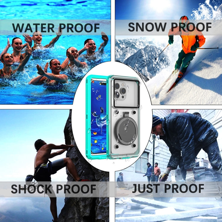 33ft 10m Underwater IP68 Waterproof Phone Case For Under 6.6 inch Phones