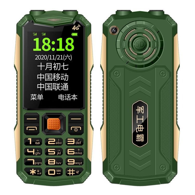 K1+ 4G Elder Rugged Phone, 2.6 inch, 1500mAh Battery, LED Flashlight, Network: 4G, Dual SIM, SOS, Plug:US Plug