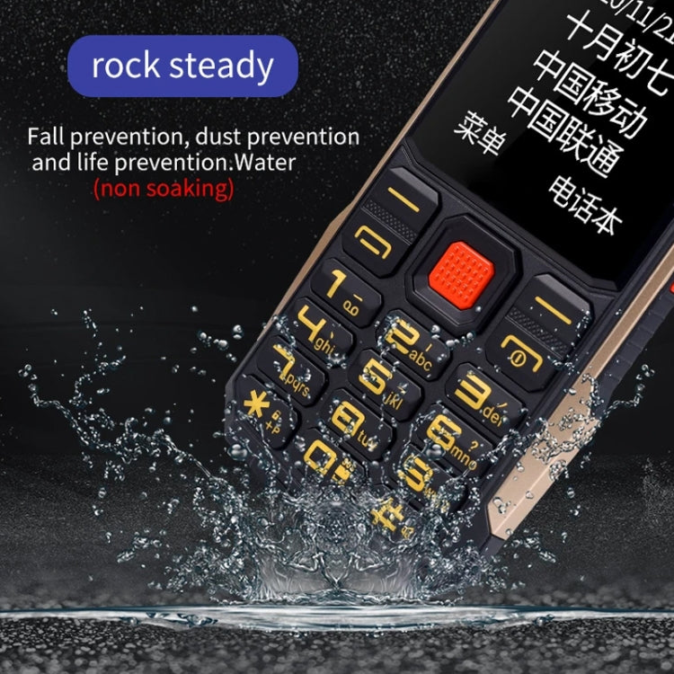 K1+ 4G Elder Rugged Phone, 2.6 inch, 1500mAh Battery, LED Flashlight, Network: 4G, Dual SIM, SOS, Plug:US Plug