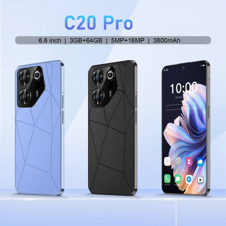 U32 / C20 Pro 5G, 3GB+64GB, 6.6 inch Screen, Face Identification, Android 10.0 MTK6737 Quad Core, Network: 4G, OTG, Dual SIM