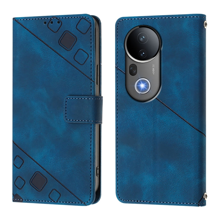 For vivo S20 Pro 5G Skin Feel Embossed Leather Phone Case