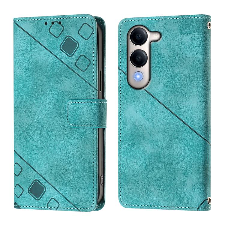 For vivo Y29S 5G / Y04 4G Global Skin Feel Embossed Leather Phone Case