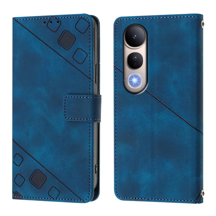 For vivo V50 Lite 5G Skin Feel Embossed Leather Phone Case