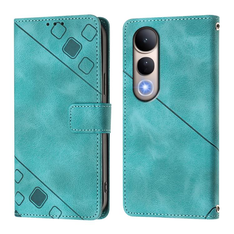 For vivo V50 Lite 5G Skin Feel Embossed Leather Phone Case