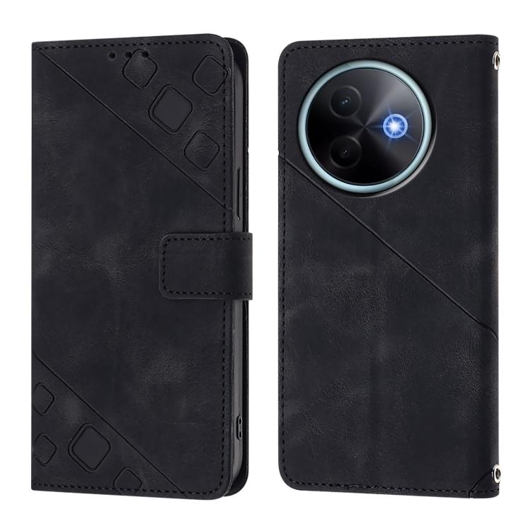 For vivo Y39 5G Global Skin Feel Embossed Leather Phone Case
