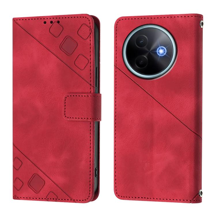 For vivo Y39 5G Global Skin Feel Embossed Leather Phone Case