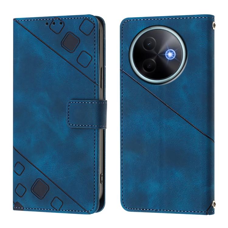 For vivo Y39 5G Global Skin Feel Embossed Leather Phone Case