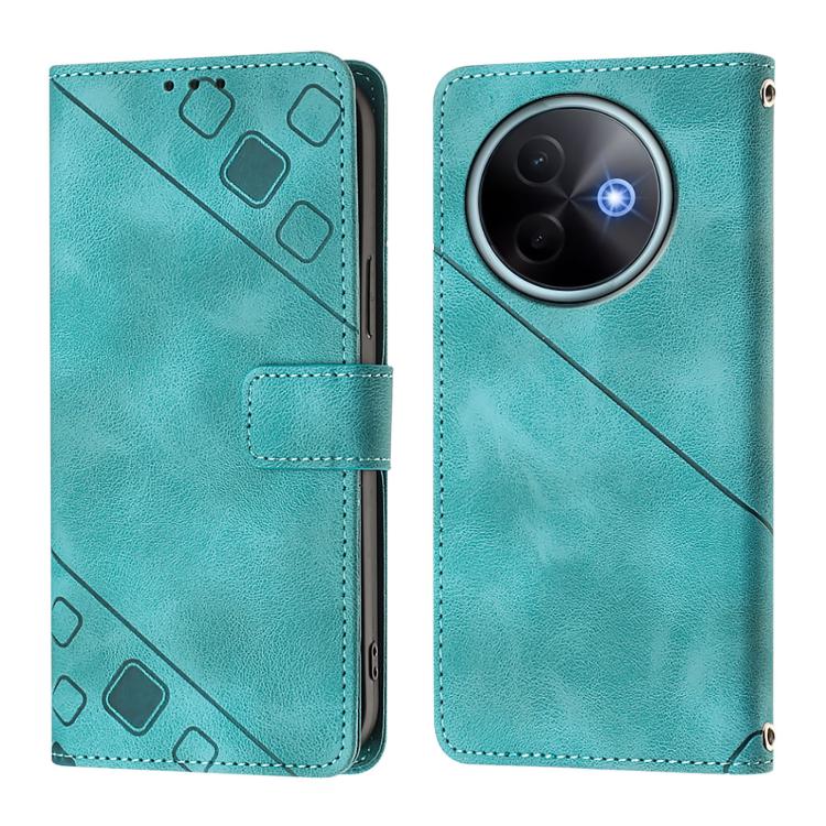 For vivo Y39 5G Global Skin Feel Embossed Leather Phone Case