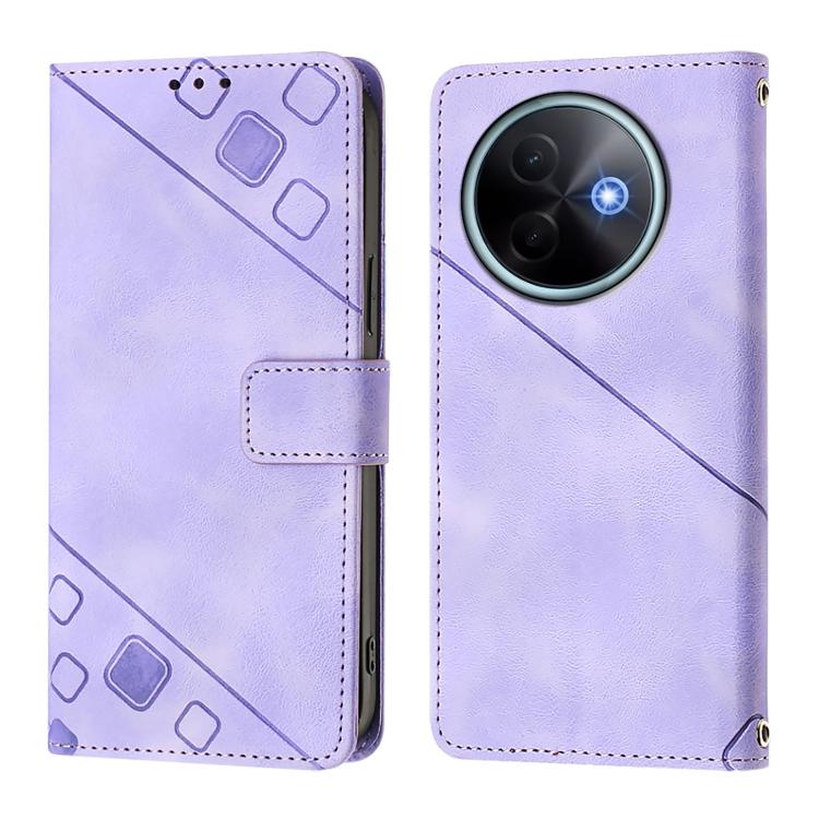 For vivo Y39 5G Global Skin Feel Embossed Leather Phone Case