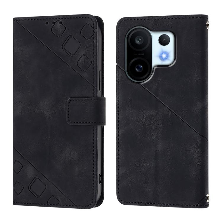 For vivo S30 Pro mini Skin Feel Embossed Leather Phone Case