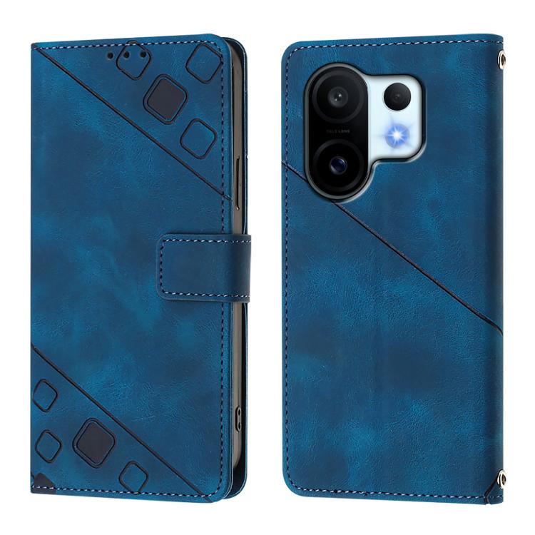 For vivo S30 Pro mini Skin Feel Embossed Leather Phone Case