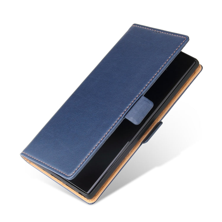 For Samsung Galaxy Note20 Fierre Shann PU Genuine Leather Texture Horizontal Flip Leather Case with Holder & Card Slots & Wallet