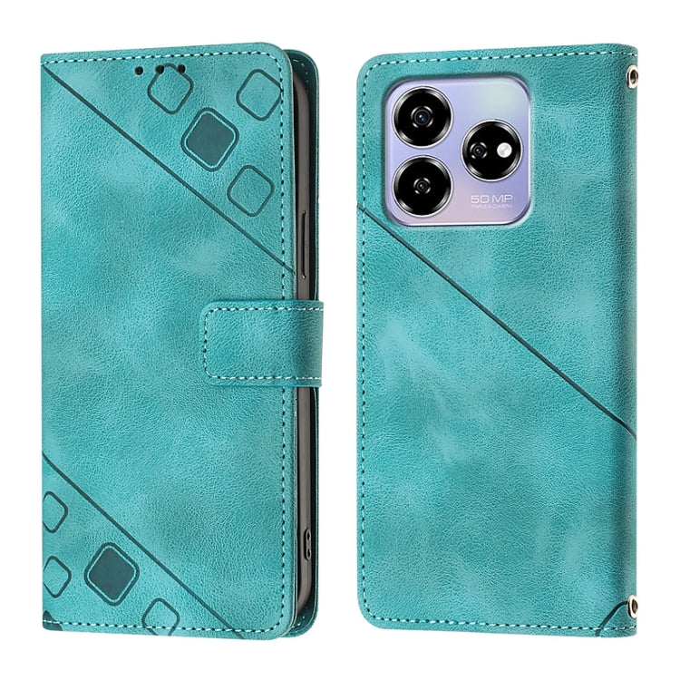 For ZTE Blade V60 / Axon 60 4G Skin Feel Embossed Leather Phone Case