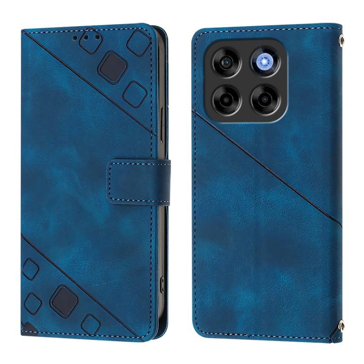 For ZTE Blade V70 Vita / nubia V70 Design Skin Feel Embossed Leather Phone Case