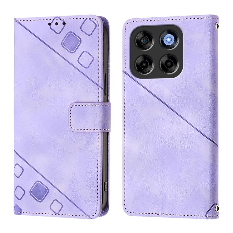 For ZTE Blade V70 Vita / nubia V70 Design Skin Feel Embossed Leather Phone Case