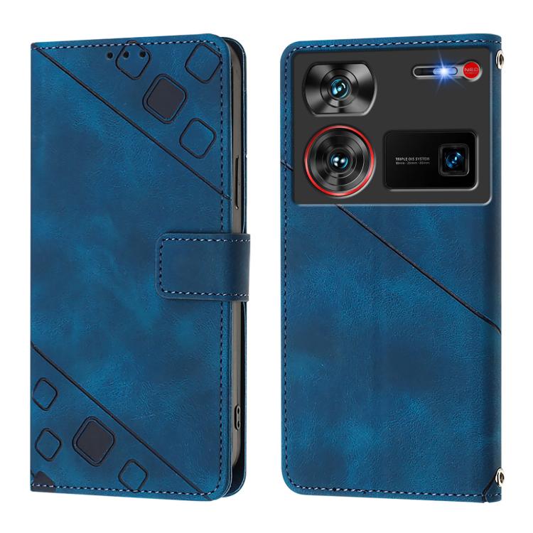 For ZTE nubia Z60 Ultra Skin Feel Embossed Leather Phone Case