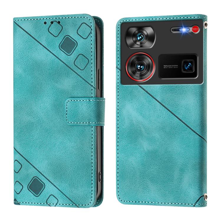 For ZTE nubia Z60 Ultra Skin Feel Embossed Leather Phone Case
