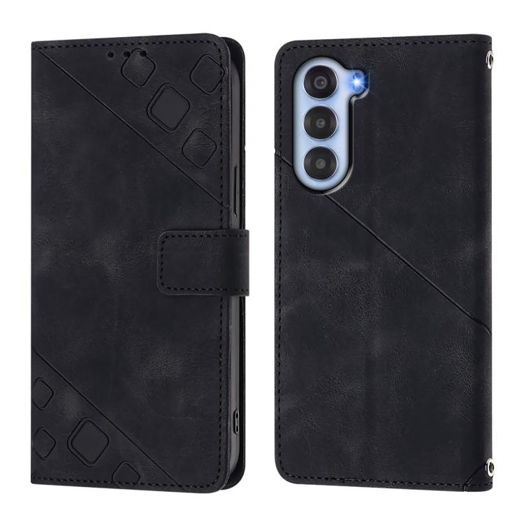 For ZTE nubia S 5G A403ZT Skin Feel Embossed Leather Phone Case