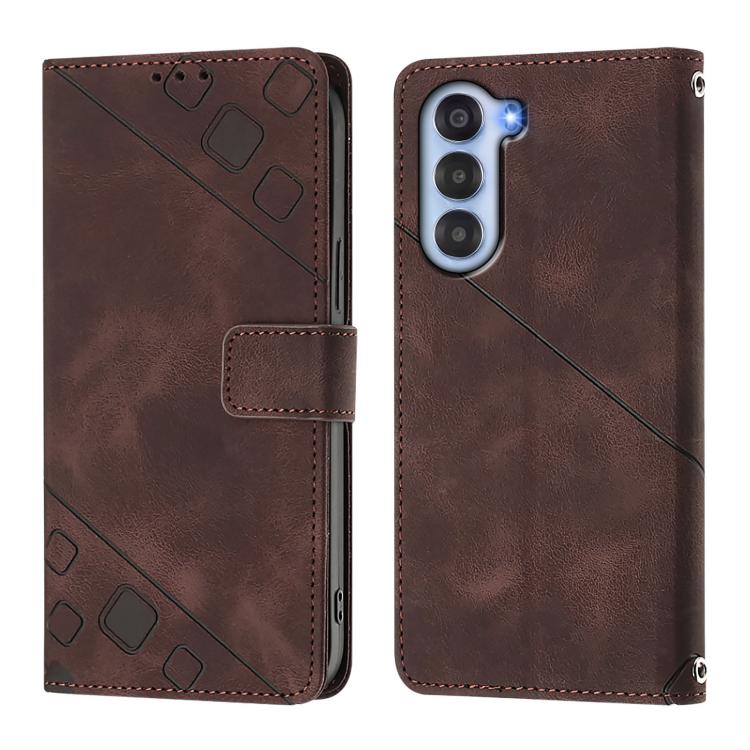For ZTE nubia S 5G A403ZT Skin Feel Embossed Leather Phone Case